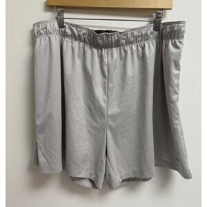 Nike Dri-FIT Women's Training Shorts XXL Gray Loose Fit 5" Inseam NWT